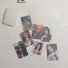 Hisocute Láser Corazón 3 pulgadas Tarjeta Pequeña Película Protectora Polaroid Cubierta Transparente Cazador de Estrellas Anti-Rayaduras Película Organizadora