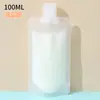Mini Bolsas de Viagem Portáteis Descartáveis para Cosméticos, Loção, Shampoo, Kit de Higiene Pessoal para Viagem de Negócios, Frascos Reutilizáveis