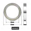 Rolamento de Esferas de Sulco Profundo de Parede Fina Corda de Tração para Pet 6806-2Rs Rolamento de Bicicleta 6806Zz 30*42*7mm
