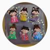 Hanfu Pequeña Princesa DIY Celebridad de Internet Venta Caliente Pegamento en Crema Funda para Teléfono Caja de Papelería Portalápices Pasador Accesorios para el Cabello