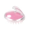 Cepillo para cabeza de champú de silicona cristalina transparente cepillo de masaje de meridianos peine para champú artefacto antipicazón del cuero cabelludo cepillo de baño fabricantes