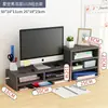 Soporte para Pantalla de Monitor de Rack de Computadora Base Elevada Escritorio Estante de Almacenamiento de Escritorio Estante de Almacenamiento de Escritorio