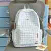 Mochila Escolar Transfronteiriça para Meninas do Ensino Fundamental, Alunos do Ensino Médio e Alunos do Ensino Fundamental, Grande Capacidade, Mochila Tendência de Nicho com Acabamento de Alta Qualidade