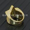 Otoño e invierno nuevo AliExpress caliente conjunto de plata S925 anillo de estrella de moissanita anillo tendencia de moda europea y americana