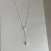 Colar de Flor Tecida com Pérolas Inspirado em Design para Mulheres, Único e Moderno, Gargantilha e Corrente para Clavícula Versátil
