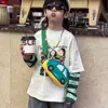 Nueva Caricatura Coreana Estilo Coche Niños y Niñas Bolso Cruzado Moda Color Contrastante Mini Ligero Bolso de Pecho Bolso de Hombro