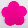 Nova almofada de limpeza com ventosa de silicone para flores, almofada de limpeza com escova de maquiagem, ferramenta de limpeza, almofada de limpeza com vendas diretas internacionais