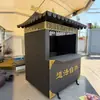 Horno Grande para Quemar Oro sin Humo para Exteriores para Templos, Usado para Quemar Papel de Oro y Ofrendas de Dinero