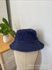 Sombrero de Pescador para Adulto y Niño, Estilo Europeo y Americano, Mezclilla Lavada, Sombrero de Cubo Liso, Sombrero de Sol de Viaje al Aire Libre con Ala Ancha