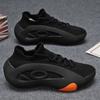 2025 Novo Verão Sapatos Masculinos Clássicos Tendência Versátil Malha Respirável Solado Grosso Juventude Corrida Esportivos Casuais