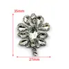 Cadena de Pedrería Super Brillante Autoadhesiva Pegamento Termofusible Flor de Diamante Accesorios para Joyería DIY Partes de Decoración para Vestido de Novia Falda Vestido de Hombro