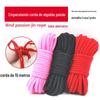 Corda de amarração SM 10m corda de algodão 10m corda de algodão divertida cinto de restrição corporal para mãos e pés produtos divertidos para adultos