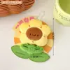 Colgante de Felpa de Girasol Creativo Tengyi Popular al Instante Muñeca de Flor de Felpa de Girasol Llavero Adorno para Mochila Accesorio