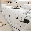 Nova Toalha de Sofá de Veludo de Neve Estilo Ins Capa de Sofá Totalmente Envolvente para Pessoa Preguiçosa Pano para Sofá de Quarto de Aluguel Cobertura Total Pode Ser Enviado em Nome de