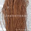Ventas Directas de Cordones de Cuero PU Suave de Alta Gama, Cordones de Cuero Trenzados Coloridos, Cordones de Cuero Mate de 3 Hebras, Ventas Directas del Fabricante