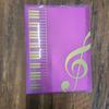 Clip para libro de música, carpeta A4, carpeta de música, clip para pentagrama, clip para música de piano, clip para música de 80 páginas
