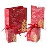 Suministros para Bodas Caja de Dulces Invitación Bolsa de Regalo Juego de Tres Piezas Estilo Chino de Gama Alta Estampado Dorado Boda Compromiso Caja Vacía Caja de Dulces
