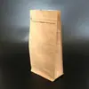 Bolsa de empaque de papel de aluminio con sellado lateral de ocho lados bolsa de empaque para comida de perro bolsa de empaque con cierre autosoportante bolsa de empaque personalizable bolsa de empaque para alimentos