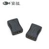 Adaptador HDMI HD a HDMI hembra a hembra chapado en oro directo de fábrica Adaptador HDMI HD de 180 grados
