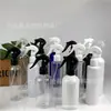 Em estoque atacado frasco spray para camundongos 200ml regador transparente para animais de estimação ombro plano ombro redondo frasco spray de limpeza