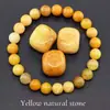 Pulsera Popular Transfronteriza Temu Xiyin Tk con Cuentas Hecha de Aventurina Verde Ojo de Tigre Pulsera Elástica Hecha a Mano