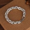 Pulsera de cruz americana de Quan Zhilong para hombres y mujeres, moderna pulsera de nicho retro de alta calidad para parejas.