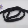 Corda Trançada de Lã com 1,2 cm de Largura Feita à Mão com 18 Fios Pequenos de Corda Acessórios de Decoração para Roupas DIY 1m Frete Grátis