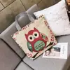 Bolsa de Lienzo para Transmisión en Vivo de Celebridad de Internet, Bolso de Hombro Simple Bordado de Moda, Bolso Tote Grande de Capacidad para Salidas de Mamá