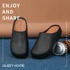 Zuecos Birkenstock para Hombre, Moda Casual de Verano para el Hogar, Antideslizantes para Exteriores, de Ponerse Fácil, Medias Zapatillas para Mujer, Adecuados para Usar al Aire Libre