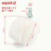 Ruedas giratorias universales engrosadas simples de 1.5 pulgadas 2 pulgadas para muebles, polea de escritorio de computadora plana de PP, estante para bandejas de flores, rueda de plástico