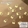 X106 mini cerradura de lujo ligero candado pequeño uñas joyería al por mayor celebridad de internet Fujia Qianjin cerradura de aleación decoración de uñas