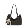 Bolso Tote Casual de Gran Capacidad para Mujer 2025 Invierno Nuevo de Moda Versátil Elegante Bolso de Hombro para Debajo del Brazo
