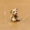 Fábrica de Artesanato Chen Jun Musgo Micro Paisagem Enfeites Ursinho Fofo Boneco Combinação DIY Montado Enfeites
