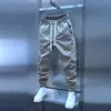 Pantalones deportivos versátiles y modernos, joggers de verano finos y elásticos para hombre, cómodos, elegantes, pantalones casuales de alta gama