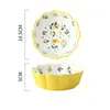 Vajilla Japonesa Cerámica Bol para Ensalada de Frutas Venta al por Mayor Lindo Bol Ins Bol Creativo de Encaje Bol para Pasta Personalizado Bol para Arroz