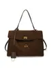 Bolso de mano tipo tote transfronterizo, gran capacidad, nuevo modelo de moda 2026, bolso de gamuza, bolso grande de hombro y cruzado para mujer