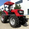 Ferramentas e máquinas agrícolas: trator 1004 de tração nas quatro rodas para aração profunda, preparo do solo com cultivador rotativo e valagem em terras agrícolas secas e montanhosas