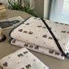 Cubrecama acolchado de algodón de doble cara estilo coreano, lavado a alta temperatura con arena, disponible para las cuatro estaciones, cubierta para tatami Kang, sábana antideslizante