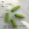 Modelo de Simulação de Vegetais Mini Brinquedo de Comida Materiais para Casa de Bonecas Acessórios de Resina Decorações de Grampo de Cabelo Feitas à Mão Enfeites Cabeça de Alho