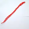 8774 Corda de Nylon Trançada à Mão Chaveiro DIY Cordão Pingente de Bolsa Poliéster Nó Romano Estilo Miu Estilo Dopamina