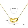 Colar de Corrente Europeu e Americano Transfronteiriço Ins Tendência Personalizado de Múltiplas Camadas para Mulheres, Corrente de Clavícula Banhada a Ouro 18K de Aço Titânio