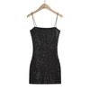 AP24371-24 Vestido sexy de verano con tirantes y lentejuelas, estilo europeo y americano