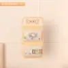Bolsa de almacenamiento para viajes, bolsa colgante de malla multiusos portátil para ropa interior, calcetines, tres en uno para clasificar y organizar