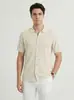 Ropa para Hombre Transfronteriza 2026 Verano Nuevo Estilo Cárdigan Tejido de Manga Corta Estilo Old Money Italiano Transpirable Camisa Polo Superior para Hombre