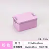 Latas em estoque, latas quadradas série cor dopamina com fechos, latas quadradas com fechos para doces de casamento e bolos de abacaxi