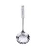 Espátula para saltear, utensilios de cocina con mango de nueve cuentas de acero inoxidable, espátula para freír doméstica, cuchara para sopa, espátula grande, juego de regalo