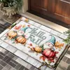 Serie de Árbol de Navidad Más Vendida de Temu Transfronteriza Felpa de Cristal Alfombrillas Decorativas de Piso para Sala de Estar, Entrada, Dormitorio, Resistentes a Manchas, En Stock al por Mayor