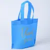 Bolsa de Sacola Não Tecida Atacado Spot Bolsa de Mão Sacola de Compras Personalizada Grande Capacidade Exquisita Ecológica Bolsa de Mão Impressa com Logo