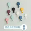 Ganchos de colores macaron, ganchos adhesivos sin taladro, ganchos que no dejan marca para detrás de la puerta, ganchos para cocina y baño, juego de 10 piezas de ganchos para abrigos y sombreros