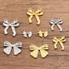 4 Colgantes de Aro de Acero Inoxidable Pendientes Chapados al Vacío Colgante de Collar Accesorios para Joyería Hecha a Mano DIY